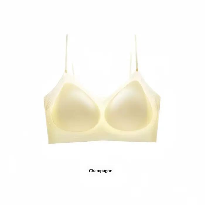 Soutien-gorge sans couture à maintien doux pour femme : ultra-fin, rembourré, confortable, respirant