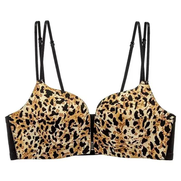 Sous-vêtements boutnés sur le devant pour femmes avec petits seins, haut supérieur fin, Collection d
