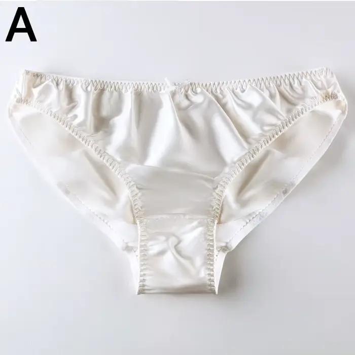 Mulberry-Culotte en dentelle pour femme, taille moyenne, sous-vêtement solide, respirant, sans coutu