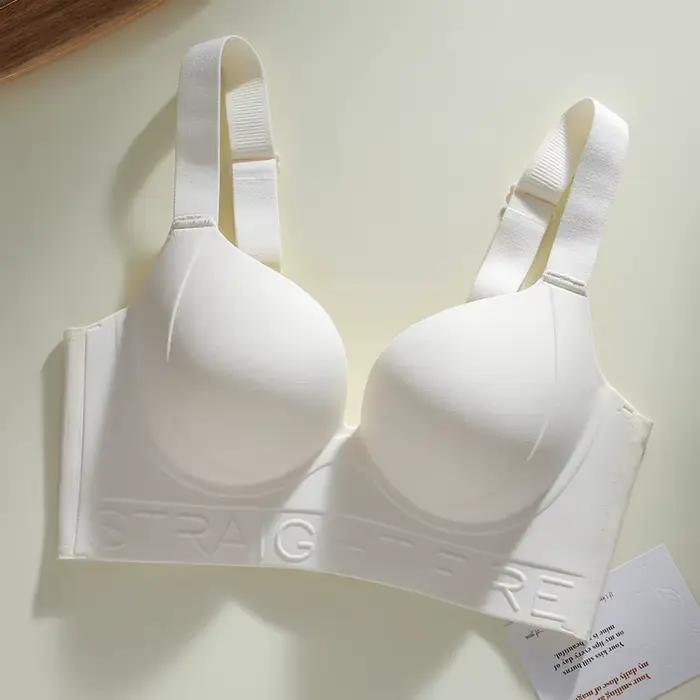Gros seins pour femmes sans Traces et petits seins froncés sans anneaux en acier pour empêcher l'exp