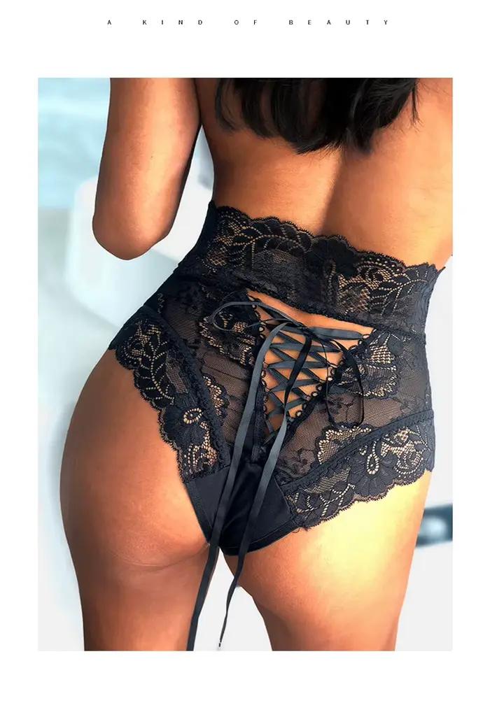 Culottes pour femme, sous-vêtements sexy en dentelle respirante, lingerie douce, culottes féminines,