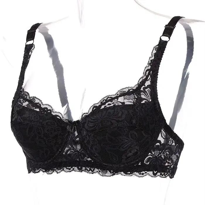 Soutien-gorge push-up en dentelle pour femme, lingerie sexy, soutien-gorge push-up, bralette sans co