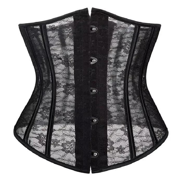 Corset sous le buste pour femmes, modelant le corps, Sexy, cintré à la taille, bustier respirant en 