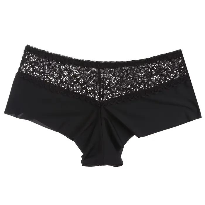 Boxer en dentelle pour femmes, Lingerie Sexy, tentation, sous-vêtements féminins, culotte à élastici