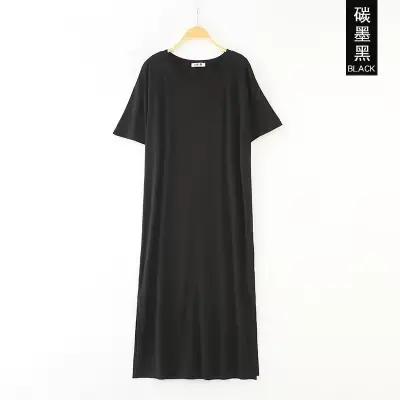 Robe de nuit en coton modal pour femmes, chemise de nuit, chemise de nuit, vêtements de nuit, grande
