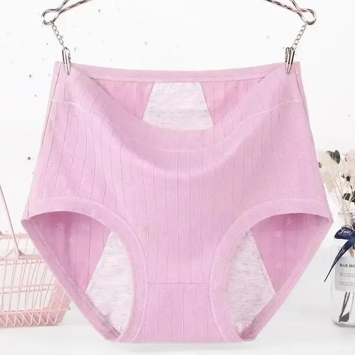 Culottes menstruelles confortables pour femmes, sous-vêtements en coton pour les règles, culottes ph