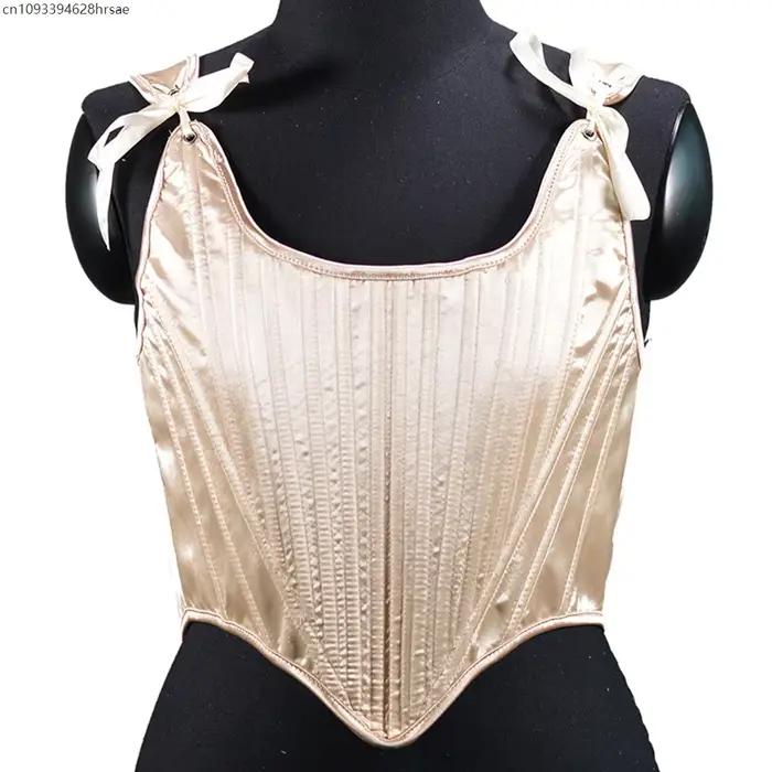 Hauts Corset pour femmes Renaissance désossé surbuste Bustier haut Corset