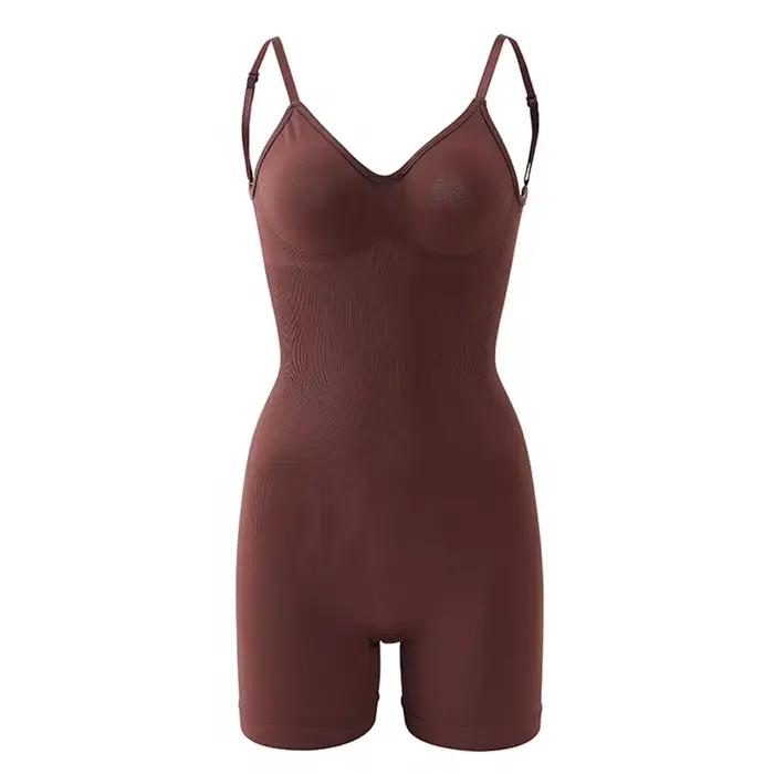 Body sans couture pour femmes, dos bas, contrôle du ventre, levage des hanches, modelant tout le cor