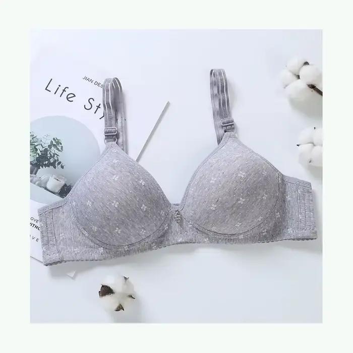 Soutien-gorge classique sans armatures pour femme, en coton sans couture, pour mère, bon maintien, b