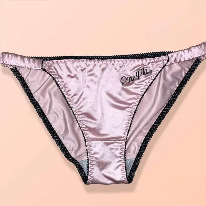 M-L culottes Polyamide soie Satin sous-vêtements femmes slips dames Lingerie flambant neuf chaud nou