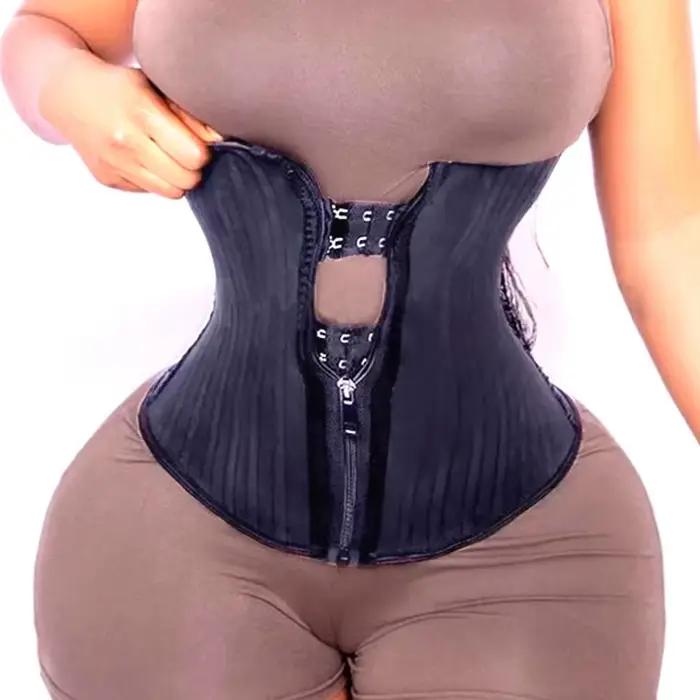 XXS Latex taille formateur Shapewear avec 25 os en acier Fajas colombien ceinture corps Shaper ceint