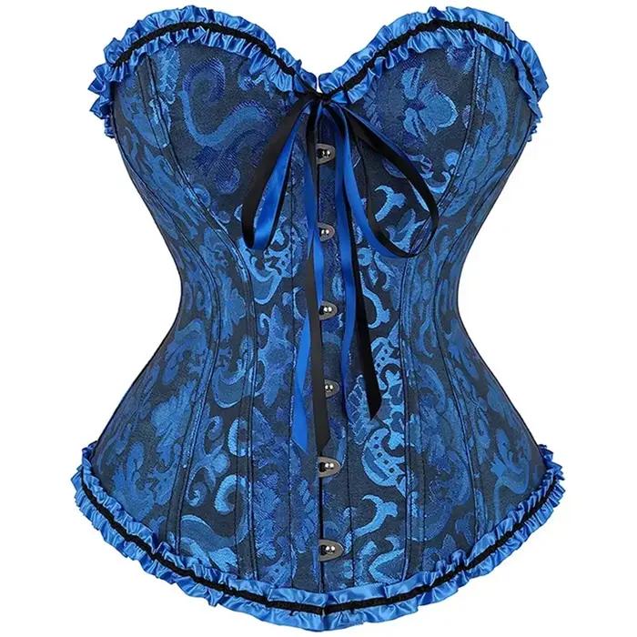 Top Corset Vintage Corsets gothiques Steampunk Bustier dentelle Bustiers et Corsets grande taille Bu