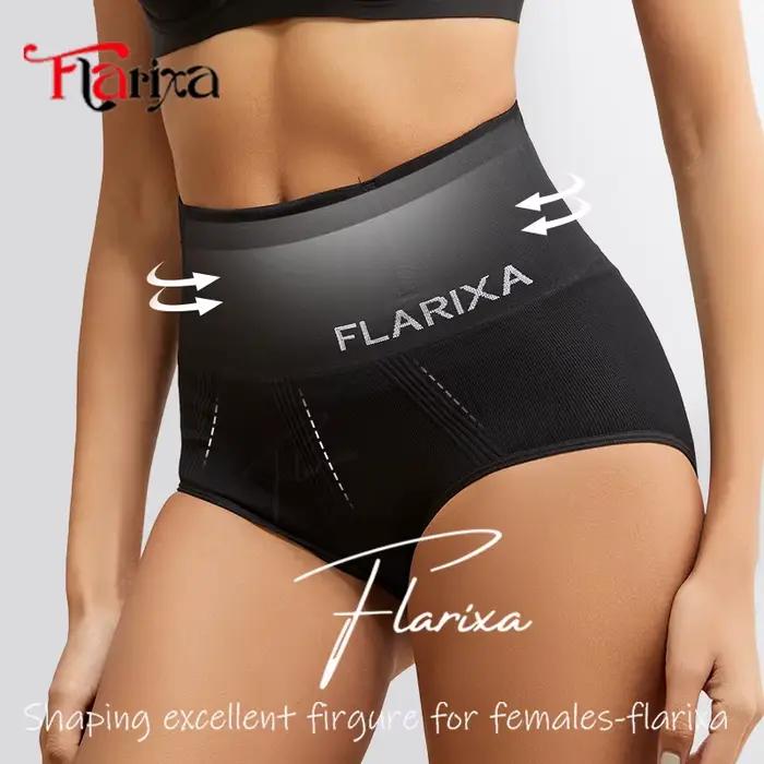 Flarixa sans couture Shaper ventre contrôle culottes femmes façonnage slips post-partum ventre plat 