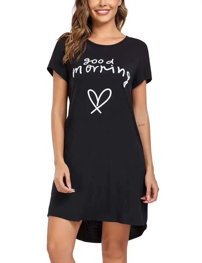 Robe de nuit d'été femmes chemise de nuit vêtements de nuit sexy robe de nuit douce vêtements de nui