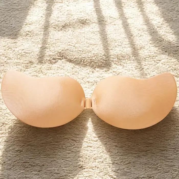 Soutien-gorge nu Invisible, Push Up, pâte de poitrine, poitrine Sexy, pâteuse, mangue Invisible, aut