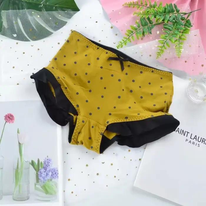 Lingerie sexy pour femmes, sous-vêtements mignons, culotte boxer grande taille, slips tanga, lingeri