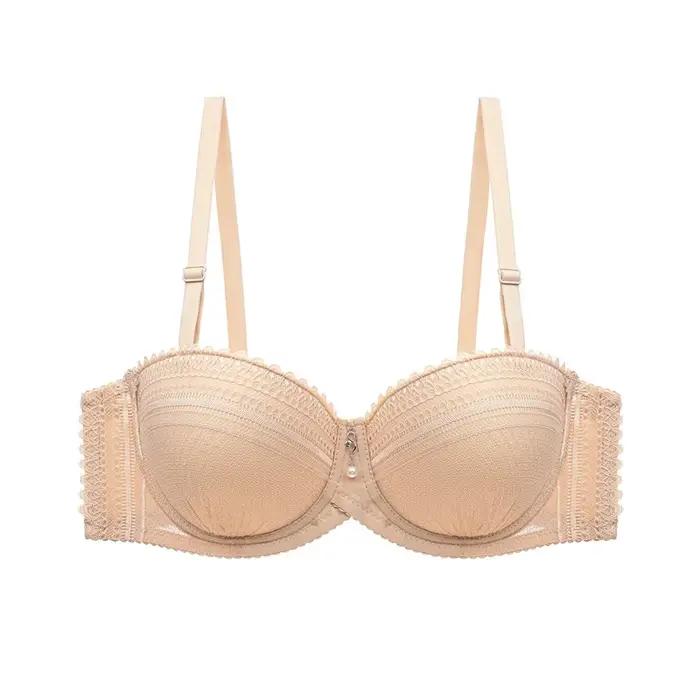 Soutien-gorge Push Up demi-tasse en dentelle pour femmes, sous-vêtements Sexy, Lingerie, 80 85 90 95