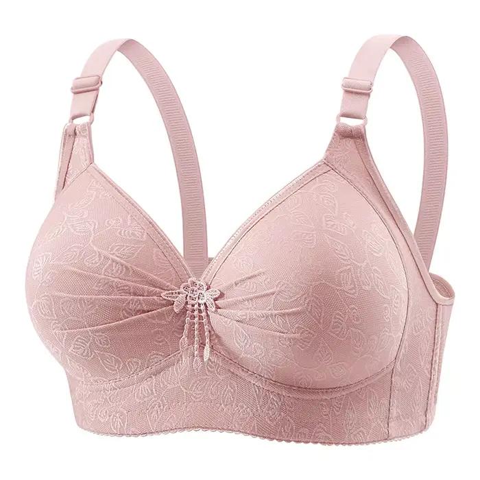 Soutien-gorge confortable et respirant pour femmes, sous-vêtements de grande taille, bonnet 36-50 B 