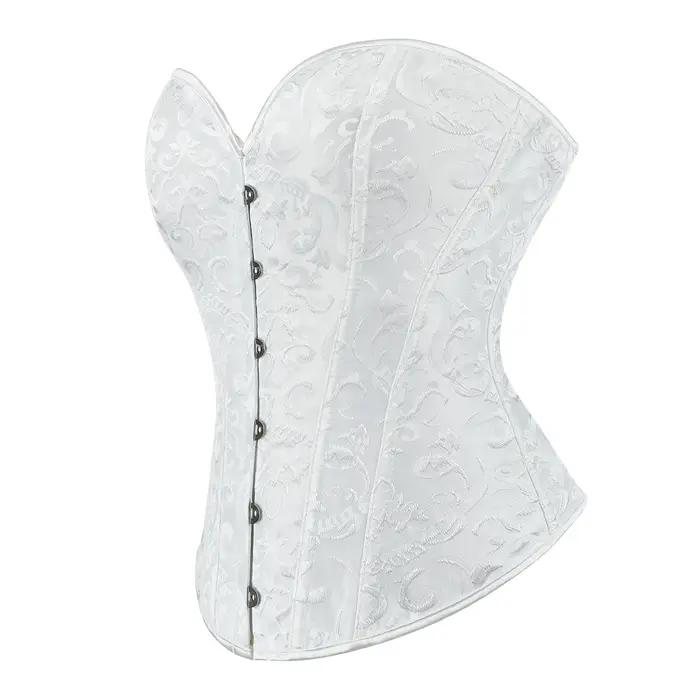 Corset de taille froncé européen et américain, corsage façonnant rétro, ceinture abdominale, corset 