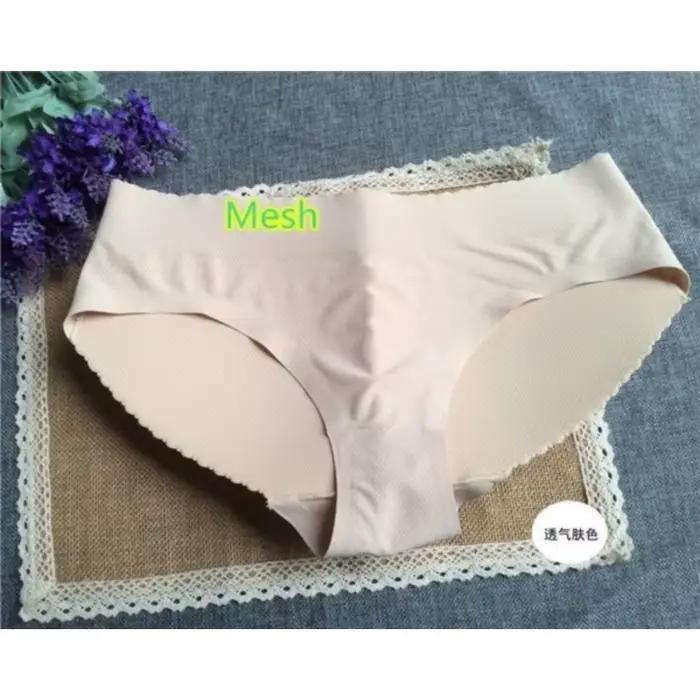 Culotte Sexy Rembourrée Sans Couture pour Femme, Culotte Astronomique, Fesses, Doux, Push Up, Linger