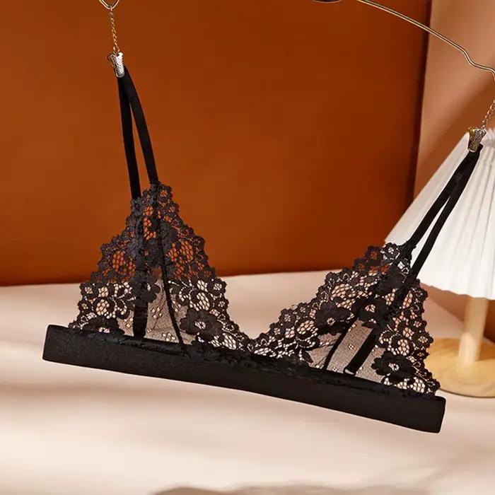 1/2 pièces Sexy soutien-gorge pour femme dentelle Ultra mince sous-vêtements femme soutiens-gorge tr