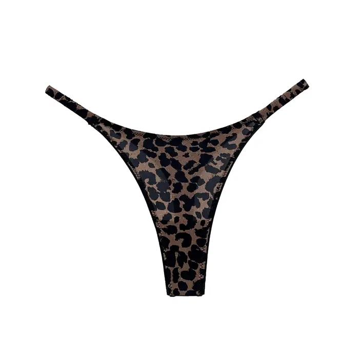 Lingerie sexy : Strings et culottes taille basse pour femme, sous-vêtements féminins sans couture, s