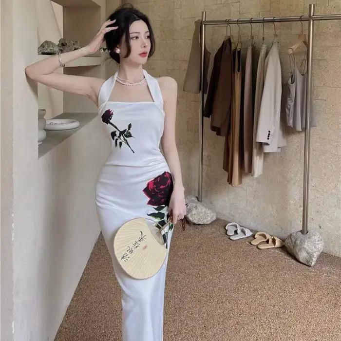Corset Vintage à Col Carré pour Femme, Imprimé Rose, Couleur Unie, Grande Taille, Fibslim, Confortab