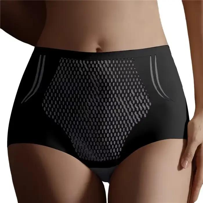 Culottes sculptantes IceSilk - Shorty gainant taille haute pour femme |   Technologie Ion Fiber, cul