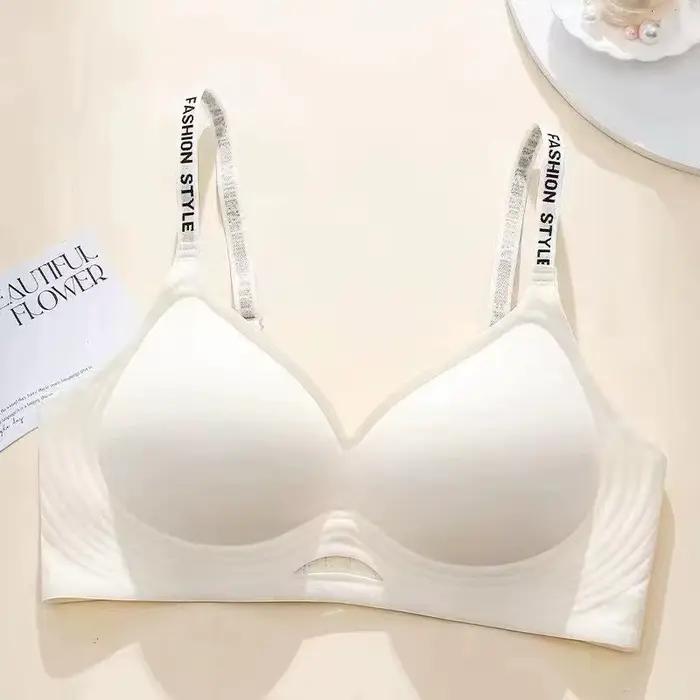 Sous-vêtements confortables pour femmes avec de petits seins froncés sans marques ni levage, Anti-af