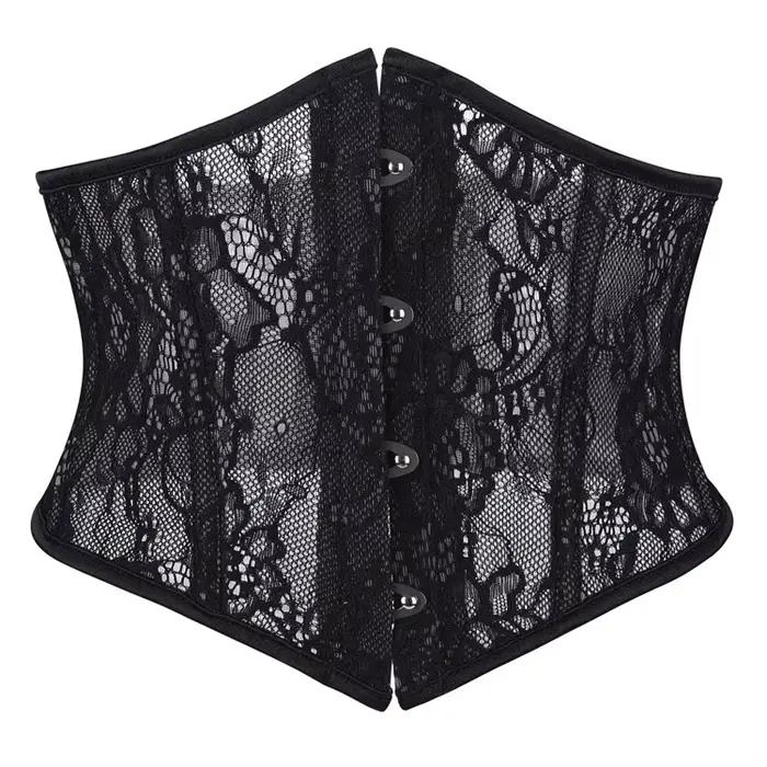 Corsets en dentelle sexy, bustiers amincissants sous-poitrine, hauts de corset pour femme, corsets s