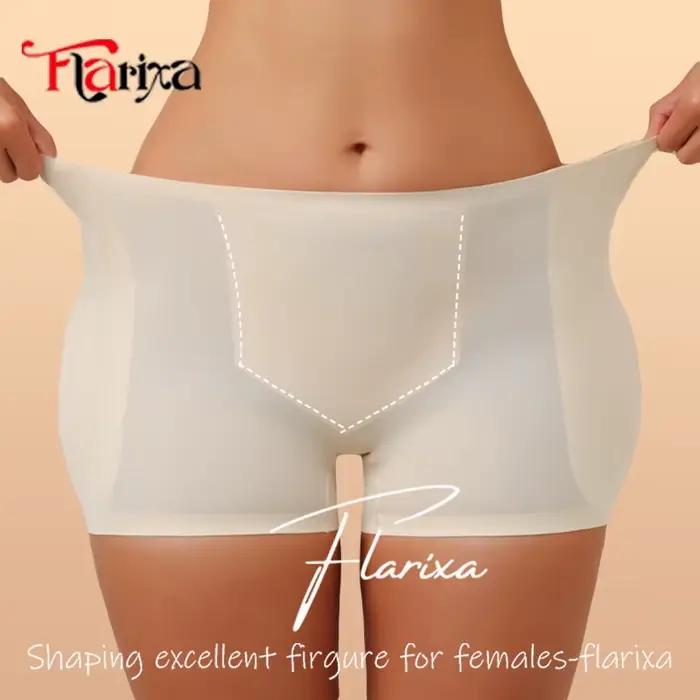 Flarixa coussinets de hanche Shapewear culottes tissu de glace contrôle du bas de l'abdomen Boxer Sh