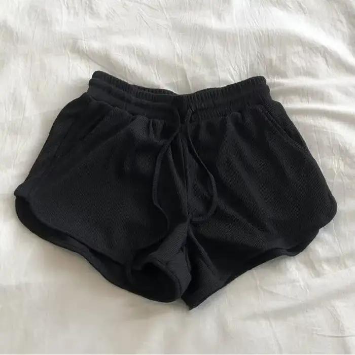 Short de pyjama ample pour femmes, vêtements de nuit, bas d'été