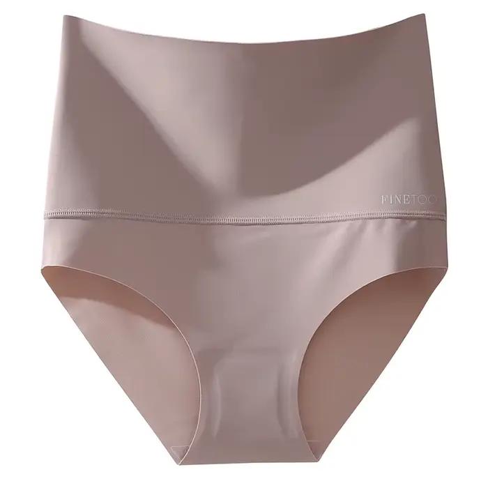 Bodyshaper taille haute sans couture culottes femmes sous-vêtements antibactériens doux entrejambe s