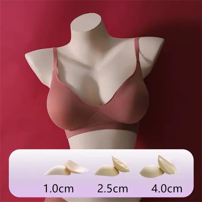 Soutien-gorge push-up respirant sans anneau en acier pour femme, soutien-gorge rehausseur, soutien-g