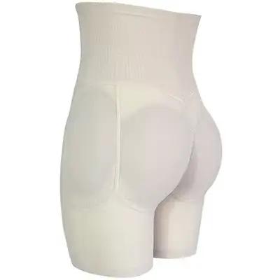 Culotte rembourrée sexy sans couture pour femmes, sous-vêtements push-up, taille haute, entraîneur, 