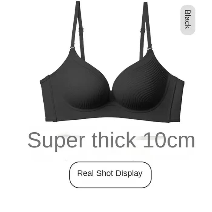 Soutien-gorge Push Up pour petits seins, 10cm, certifié CE, Lingerie Ultra épaisse, T-Shirt sans cou