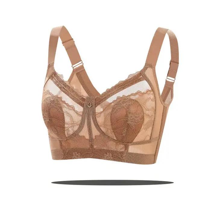 Nouveau soutien-gorge grande taille pour femme, à couvrance totale, sans armatures, anti-affaissemen