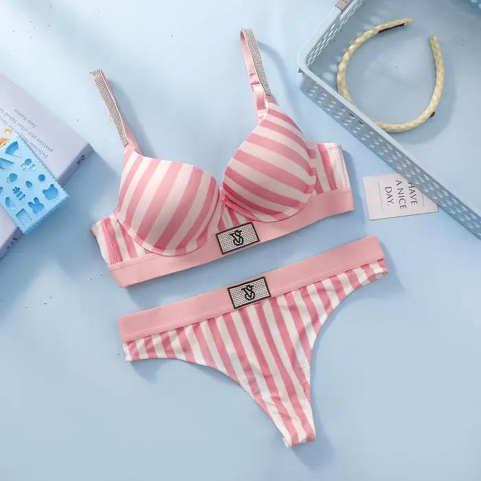 Victoria s Secret Lingerie Ensemble de sous-vêtements confortables et respirants pour femmes, ensemb