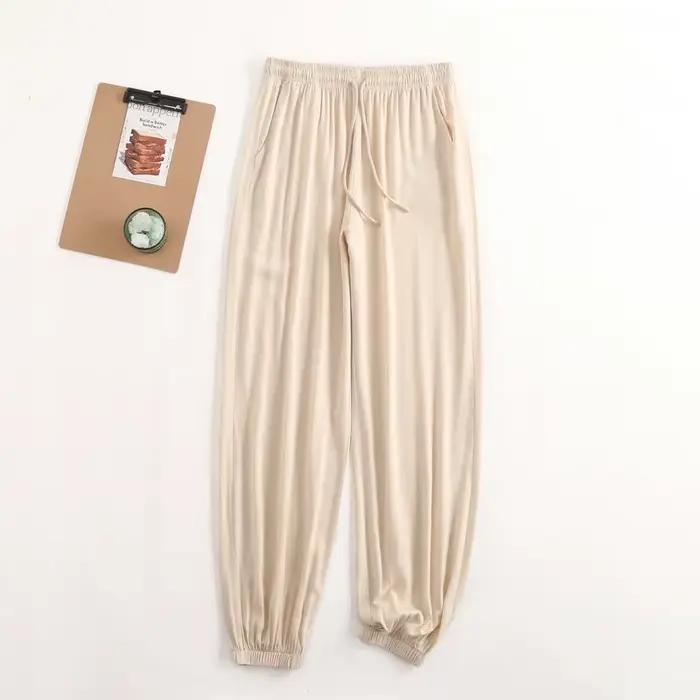 L-4XL pyjama pantalon pour femmes salon Sport Style vêtements de nuit automne hiver vêtements de nui