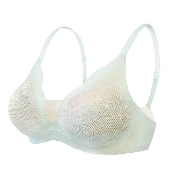 SUJIIN-Soutien-gorge push-up en dentelle sans couture pour femme, lingerie sexy, bralette confortabl