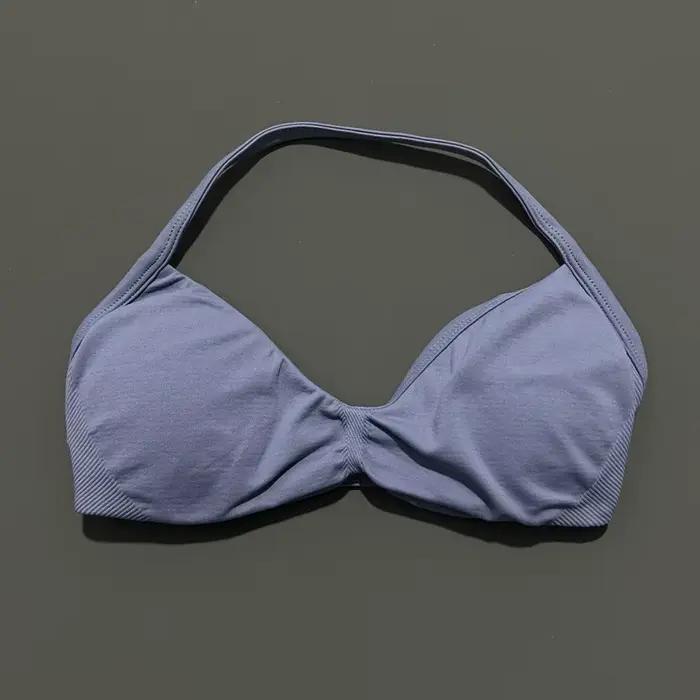 HISTELLO soutien-gorge à bretelles haut de sport femmes haut soutien mince sangle licou sport sans c