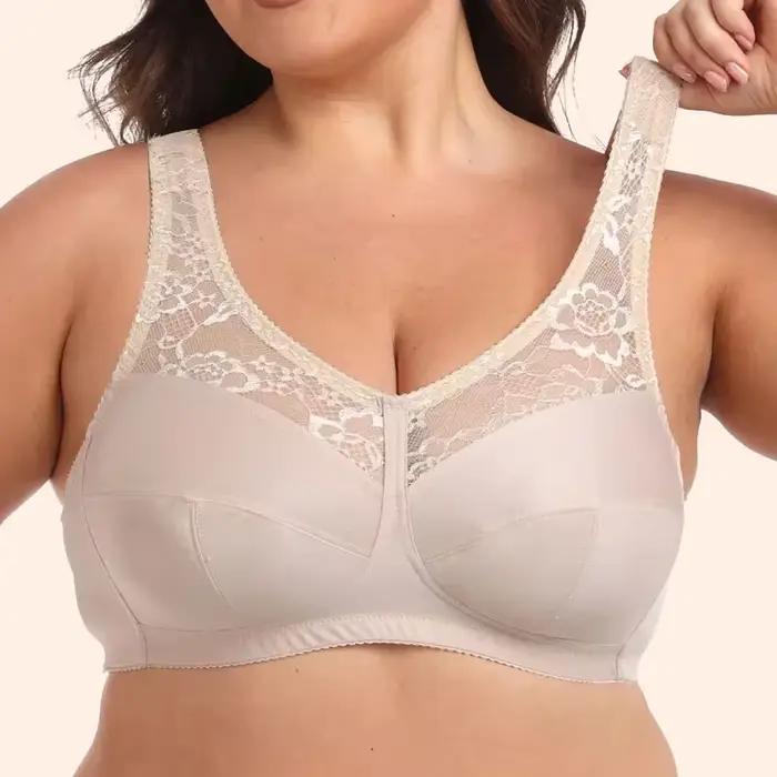 Soutien-gorge d'été mince pleine tasse soutien-gorge pour femmes Sexy dentelle grande taille sans re