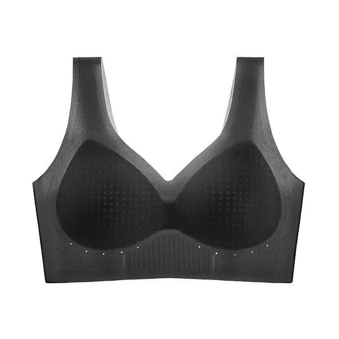 Beau dos sous-vêtements pour femmes, gros seins vous fait paraître petits, sans couture, petits sein