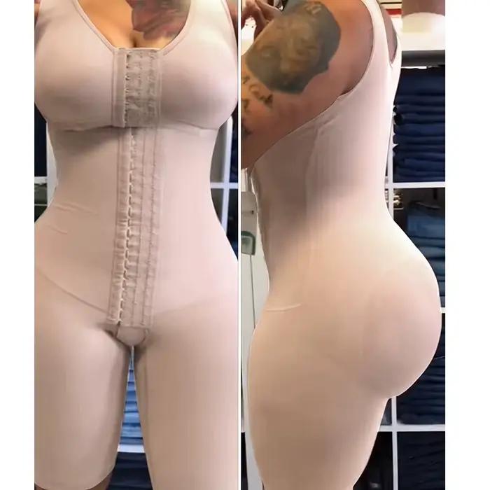 AfruliA Body sculptant intégral Fajas colombiennes Bodysuits Shapewear Gaine amincissante Ceinture d