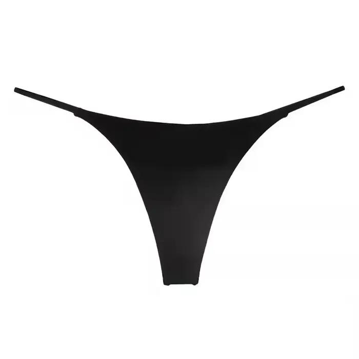 Culotte femme Sexy t-back string tongs taille basse Lingerie sous-vêtements confortable coupe haute 
