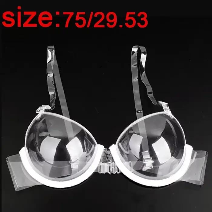 Soutien-gorge transparent ultra-fin en TPU pour femme, réutilisable, bretelles transparentes, push-u
