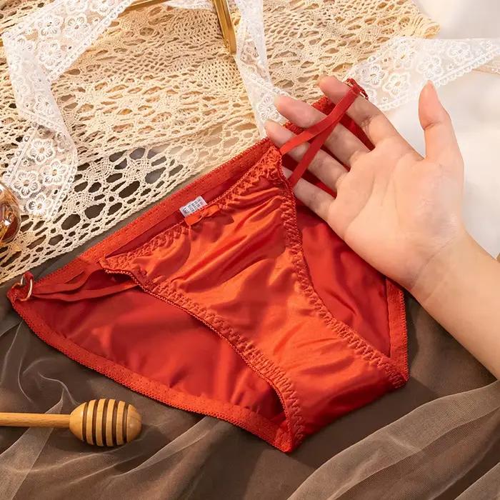 Culotte femme sans couture taille basse slip respirant confortable Sexy dames culottes sous-vêtement