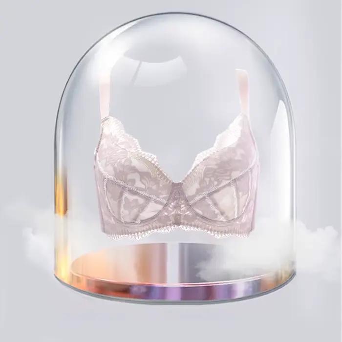 Soutien-gorge Push Up Ajustable pour Femme, Grande Taille, Violet, 70 -105G H I J