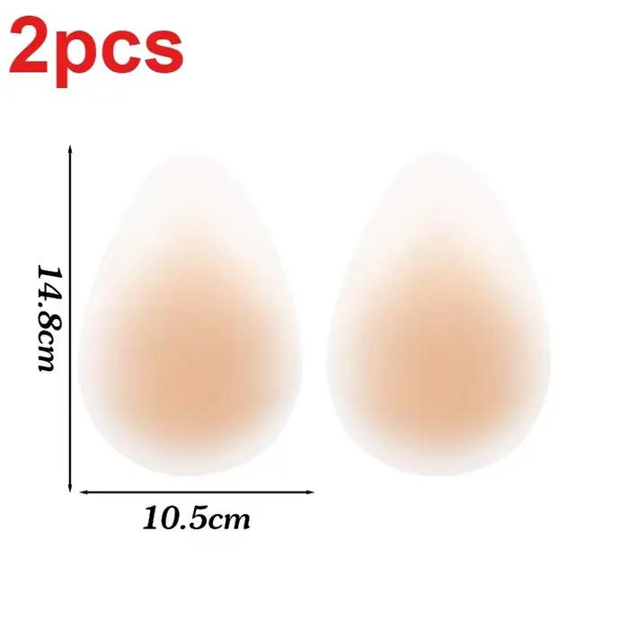 Couvre-mamelons Push-Up en forme de goutte d'eau, invisibles, auto-adhésifs, pour soutien-gorge, pat