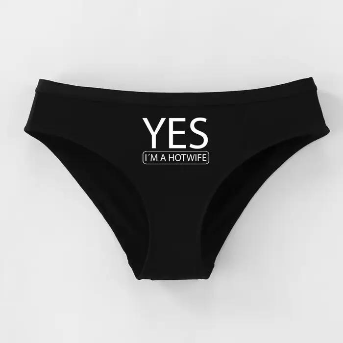T WIFE-Culotte de salle de bain pour femme, sous-vêtement en coton, slip sexy, lingerie douce et res